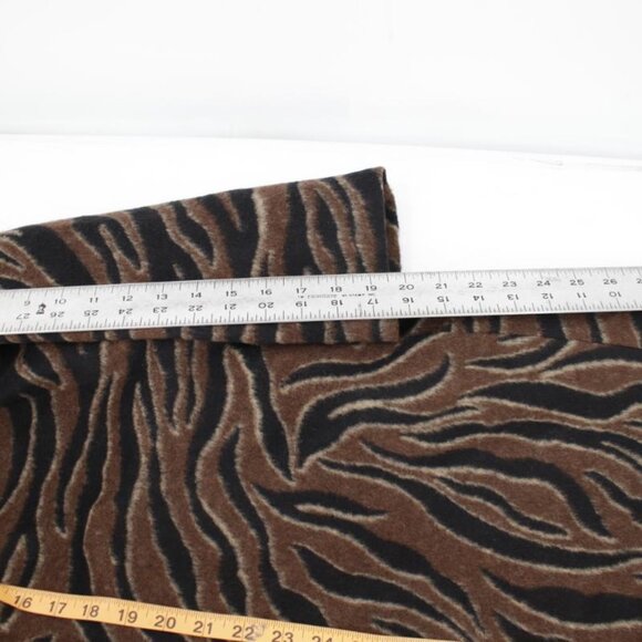 NWT Zara overcoat womens XS double breasted animal print straight cut coat - Picture 10 of 16